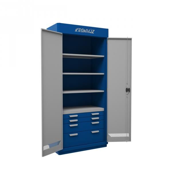 Шкаф инструментальный металлический KronVuz Box 1440