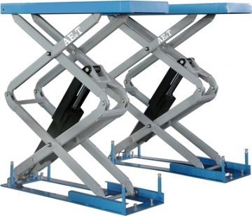 F6105 AE&T (220В) Ножничный подъемник  