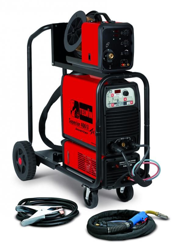 Универсальный инверторный сварочный аппарат Telwin Superior 400 CE VRD