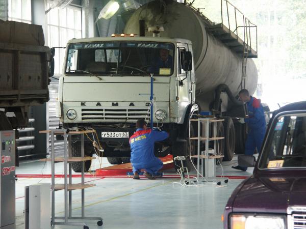 Универсальная линия технического контроля для грузовых и легковыхЛТК-С 13000.01 