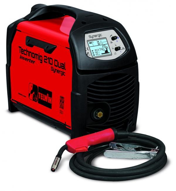 Инверторный сварочный аппарат Technomig 210 Dual Synergic 230 V 